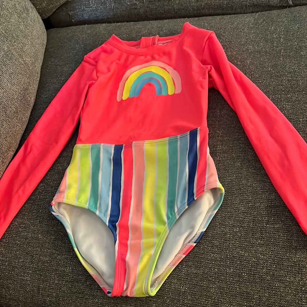 Girls swimsuit long sleeve